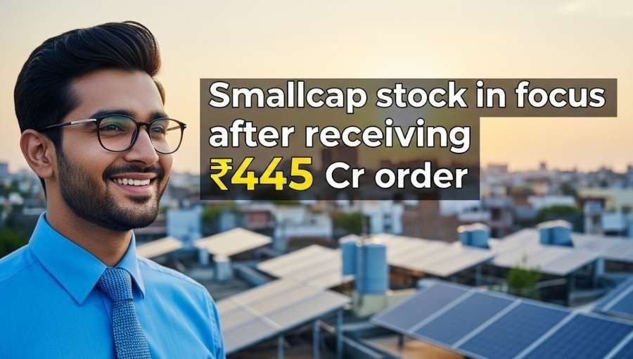 Smallcap Stock In Focus Got 445 Cr Order