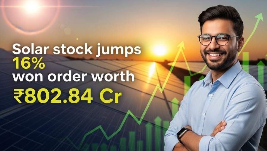 Solar Stock Got 802 Cr Order Jump 16 Percent