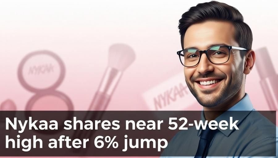 Nyka Share Near 52 Weeks High Jump